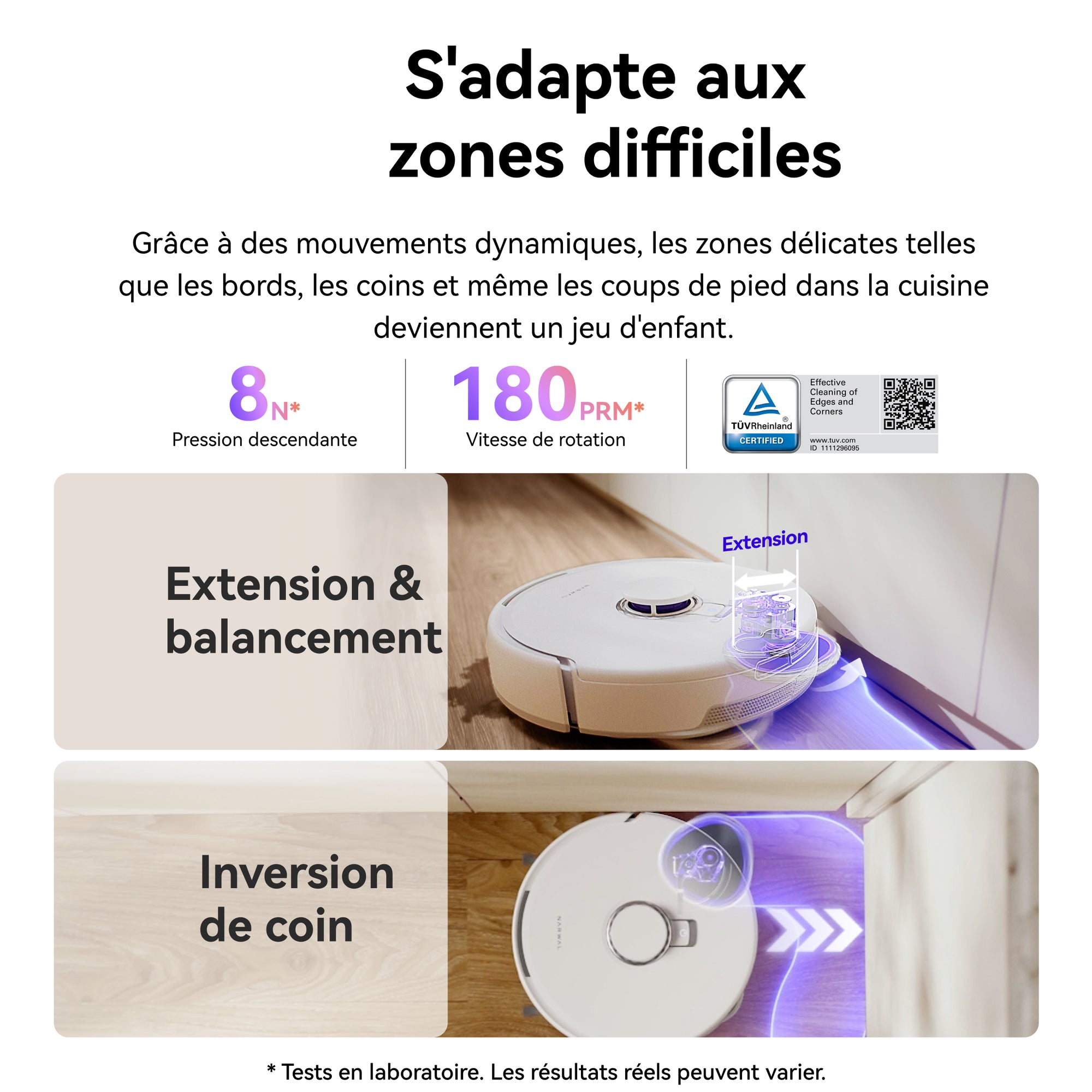 Narwal Freo Z10 Aspirateur robot laveur