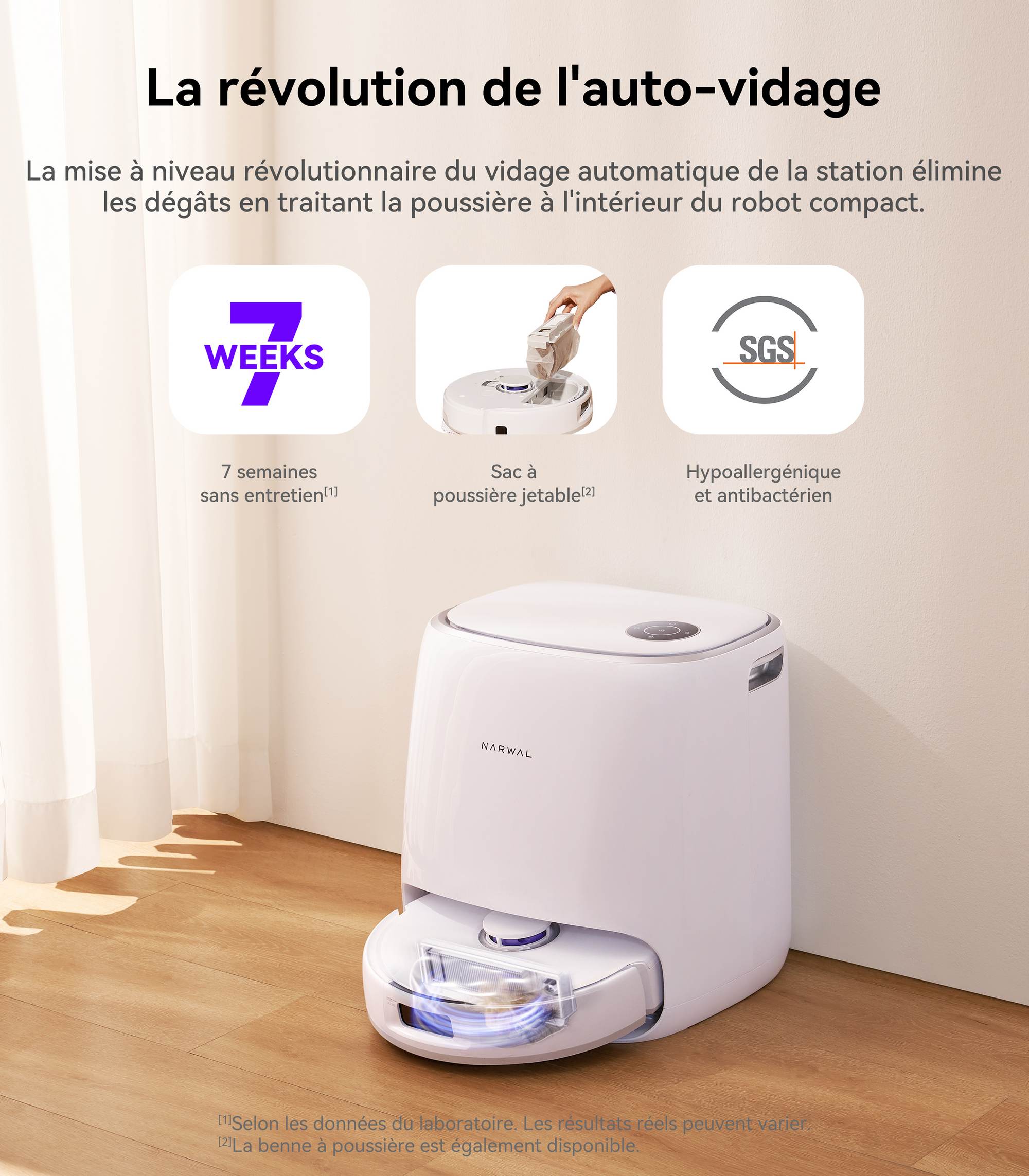 Narwal Freo X Ultra avec pack d'accessoires