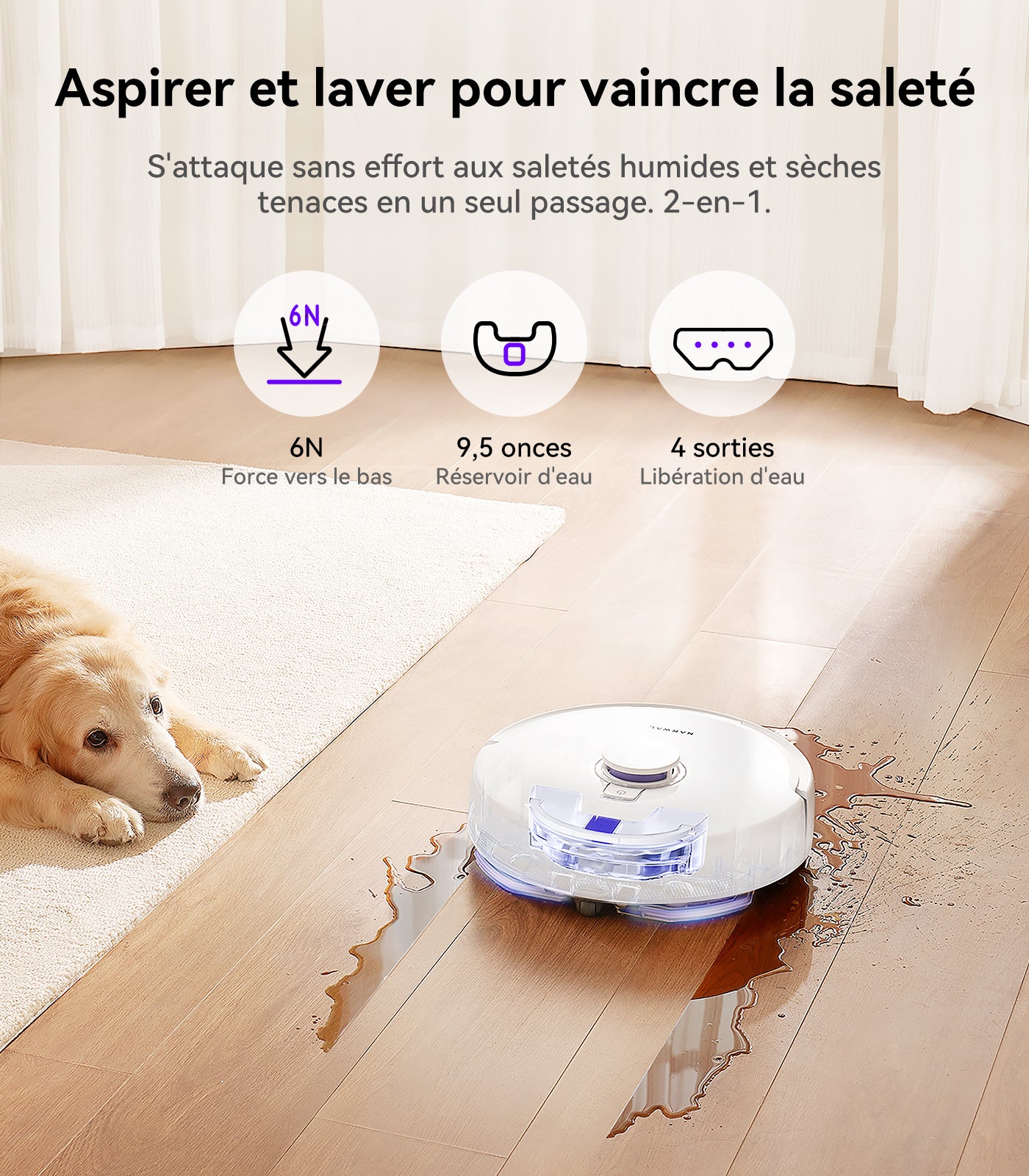 Narwal Freo X Plus avec pack d'accessoires