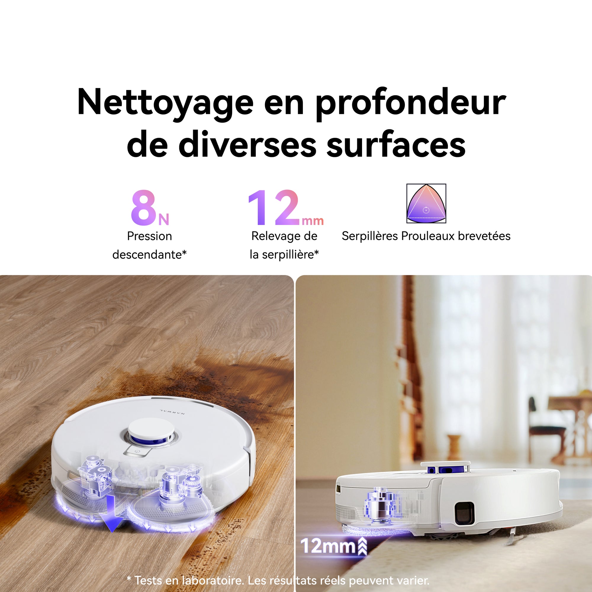 Narwal Freo Z10 Aspirateur robot laveur