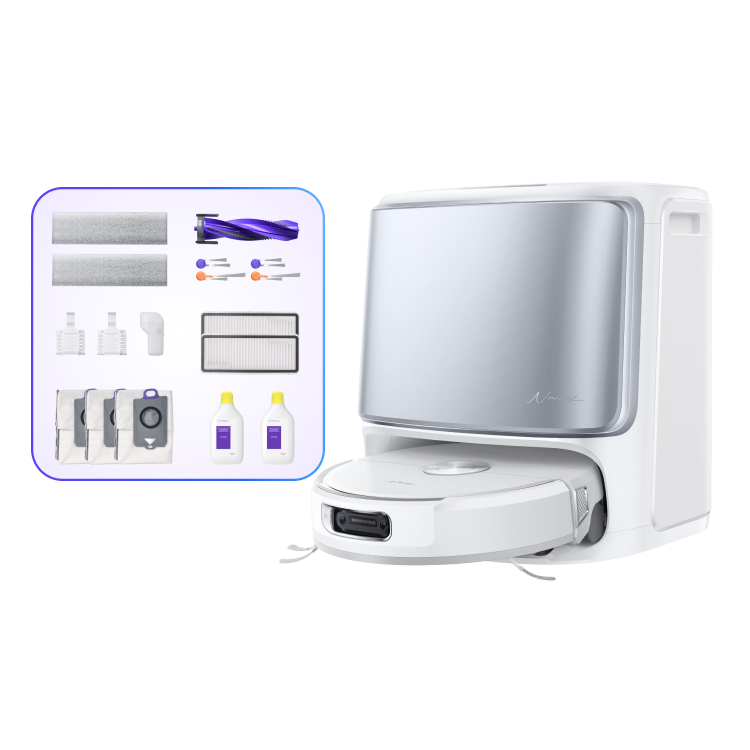 Narwal Flow Aspirateur Robot Laveur – Packs combinés avec accessoires