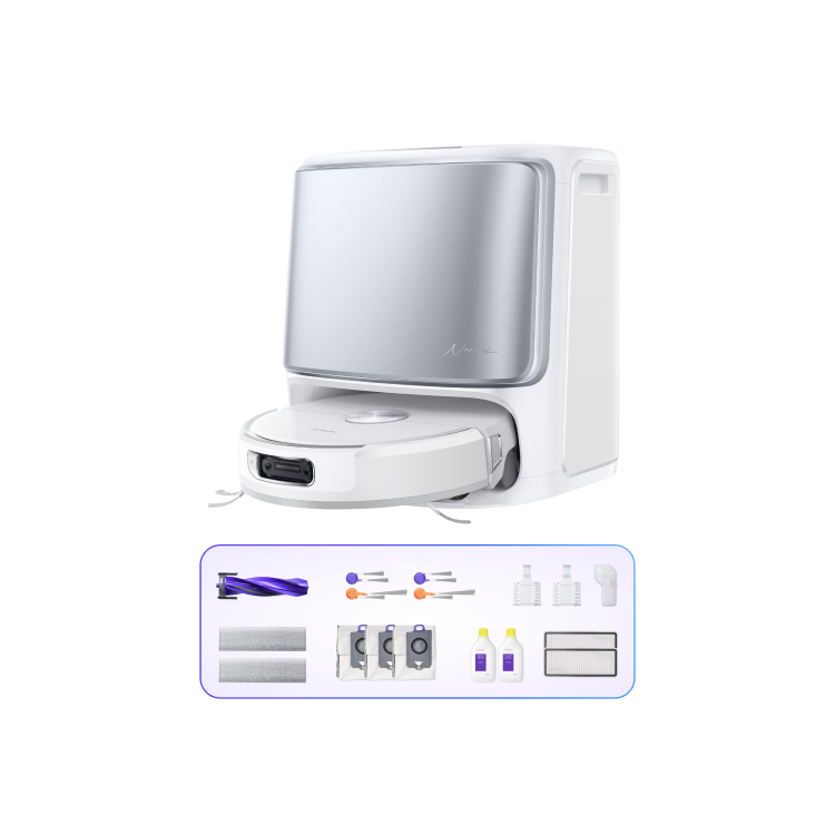 Narwal Flow Aspirateur Robot Laveur – Packs combinés avec accessoires