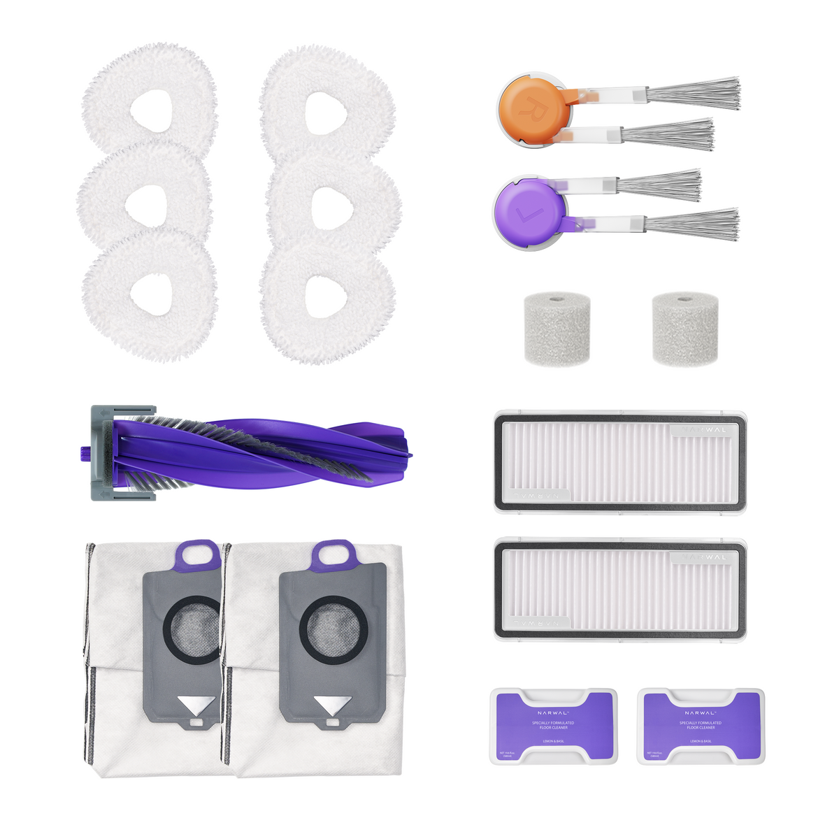 Pack d'accessoires original pour Narwal Freo Z10 Pro