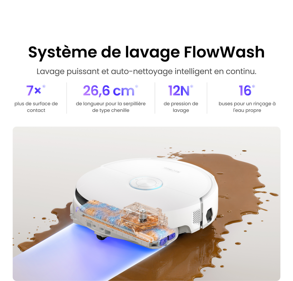 NARWAL Freo 20 Edge robot aspirateur laveur
