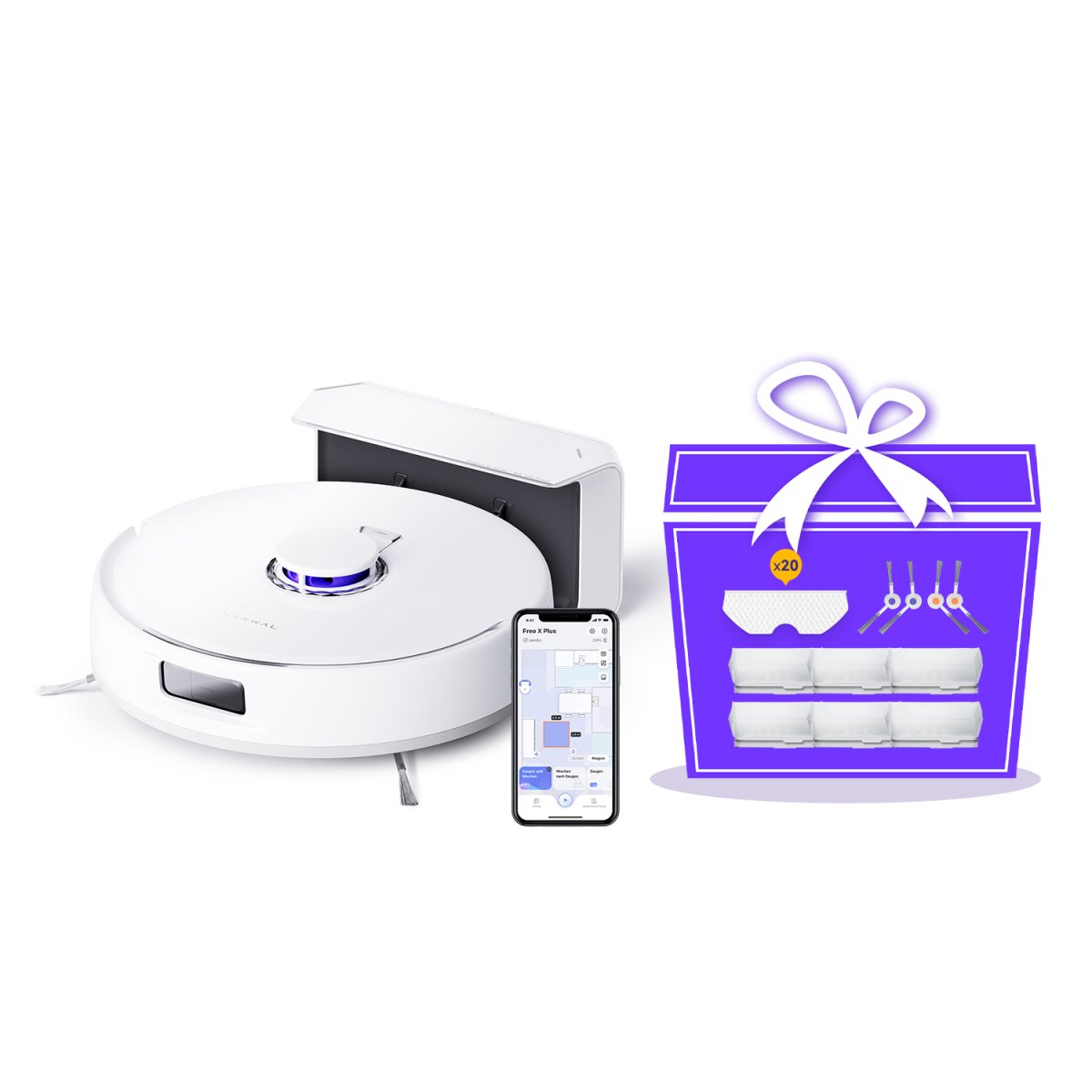Narwal Freo X Plus Aspirateur Robot Laveur